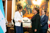 U.S. Secretary of Homeland Security Kristi Noem in Honduras