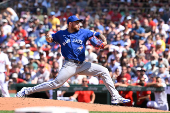 MLB: Toronto Blue Jays at Boston Red Sox