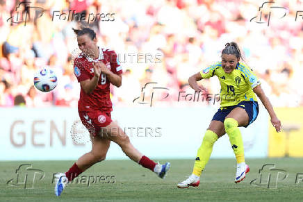Women's Euro 2025 - Group C - Denmark v Sweden