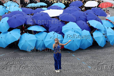 Annual Bastille Day celebrations in Paris