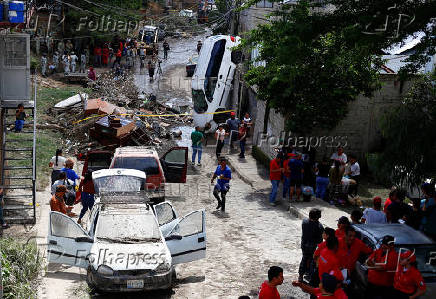 Aftermath of flooding caused by heavy rains, in Zapopan