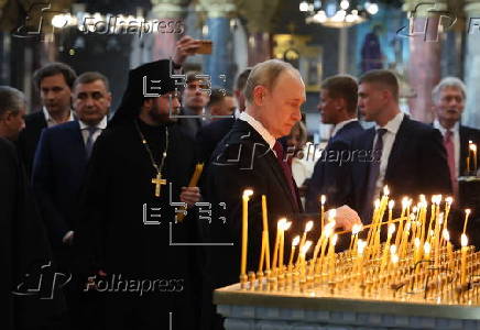 Russian president attends Navy Day celebrations in St. Petersburg