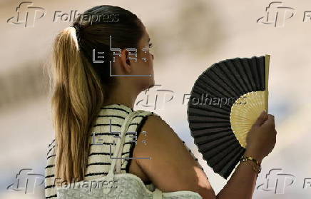 Heatwave affects Frankfurt