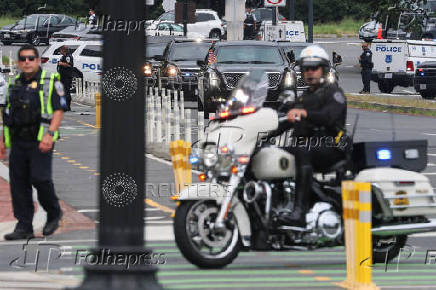 U.S. President Trump deploys the National Guard and federalizes the Metropolitan Police Department, in Washington