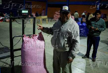 Inside a coca farm and market in Bolivia's countryside ahead of the general election