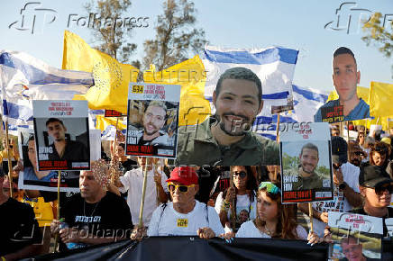 March to demand the return of hostages and an end to the war in Gaza