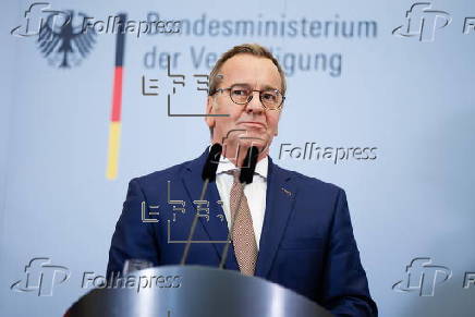 German cabinet meets at Defense Ministry in Berlin