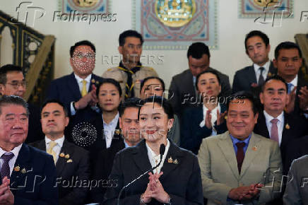 Thai Constitutional Court removes PM Shinawatra from office, in Bangkok