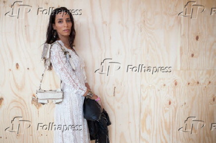 A estilista e modelo Lea T