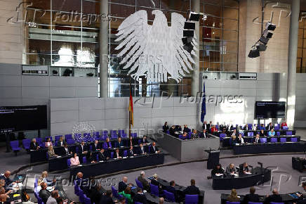 Swearing-in ceremony of new cabinet, in Berlin