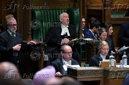 Prime Minister's Questions at the House of Commons in London