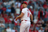 MLB: Miami Marlins at Los Angeles Angels