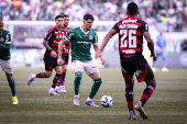 SAO PAULO, SP, 25.05.2025-BRASILEIRO SERIE A-PALMEIRAS (SP) X FLAMENGO (RJ)
