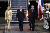 France's President Emmanuel Macron on state visit to Indonesia