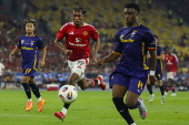 Friendly soccer match - ASEAN All Stars vs Manchester United