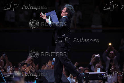 Argentine's President Milei attends the Madrid Economic Forum