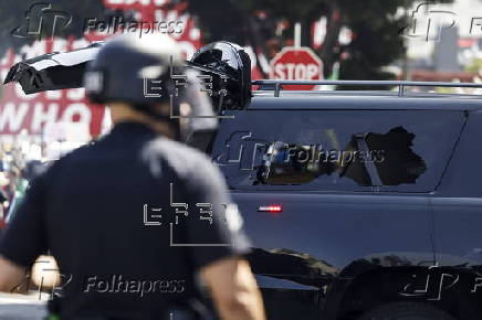National Guard deployed by President Trump as anti-ICE protests continue in Los Angeles
