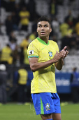 2026 World Cup South American Qualifiers Match Between Brazil and Paraguay