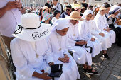 Pope Leo XIV holds general audience in St. Peter's Square, at the Vatican