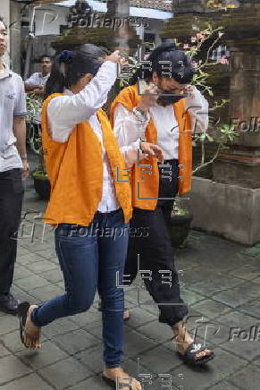 A British man and Argentinian woman on trial in Bali over alleged drug smuggling