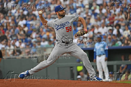 MLB: Los Angeles Dodgers at Kansas City Royals