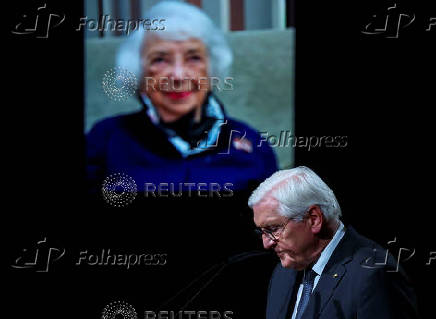 Memorial service for late Holocaust survivor Margot Friedlaender, in Berlin
