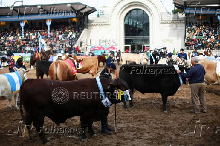 Official opening ceremony of the 137th Rural Society's annual exposition in Buenos Aires, Argentina
