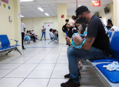 Movimento no Hospital Infantil Cândido Fontoura