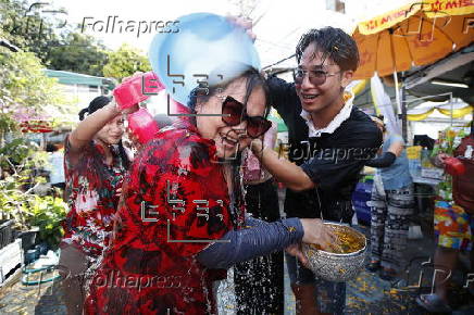 Thailand celebrates Songkran festival