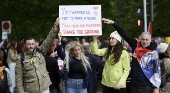 Serbian students on bike journey to protest corruption arrive in Strasbourg