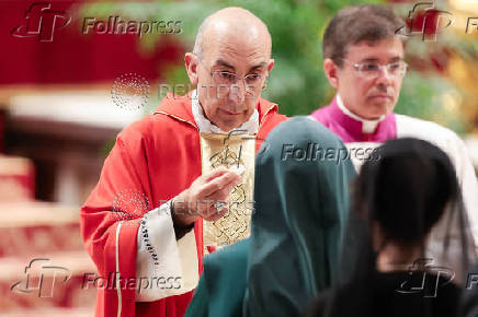 Mass to mourn Pope Francis held at St. Peter's Basilica
