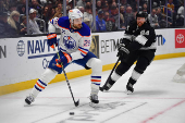 NHL: Stanley Cup Playoffs-Edmonton Oilers at Los Angeles Kings
