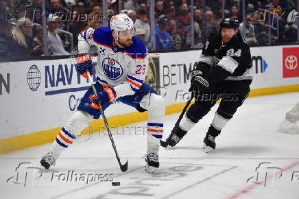 NHL: Stanley Cup Playoffs-Edmonton Oilers at Los Angeles Kings