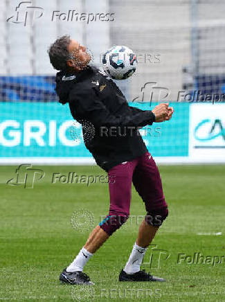Coupe de France - Final - Paris St Germain Training