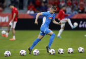 World Cup - European Qualifiers - Group L - Czech Republic v Montenegro