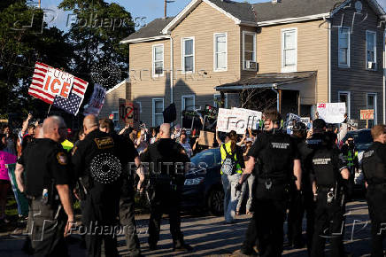 Protest by supporters of detained Honduran teenager Emerson Colindres in Hamilton