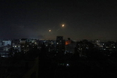 Iranian missiles pass through Gaza Strip airspace