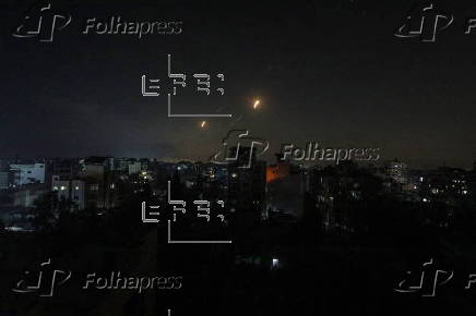 Iranian missiles pass through Gaza Strip airspace