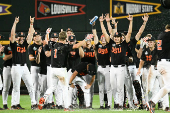 NCAA Baseball: College World Series-Louisville v Oregon State