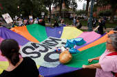 People participate in the 