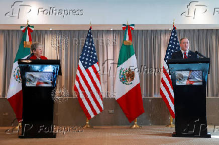 Signing of the memorandum of understanding between U.S. and Mexico to achieve a permanent solution to the decades-old Tijuana River sewage crisis, in Mexico City