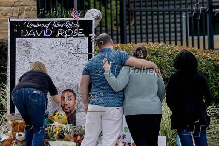Memorial for slain Dekalb County Police officer killed in CDC shooting in Atlanta