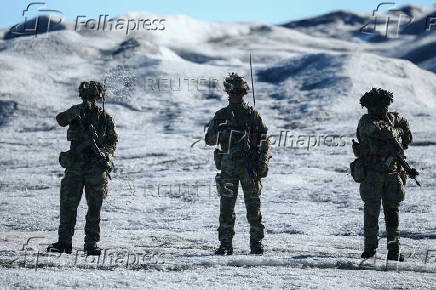 Military drills in Greenland