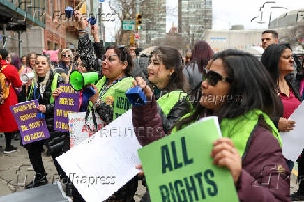 No Backlash to Women's Rights rally in New York