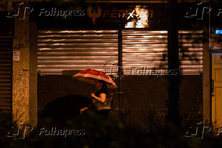 CHUVA NA CIDADE DE PETROPOLIS (RJ)