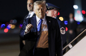 U.S. President Trump in Palm Beach International Airport