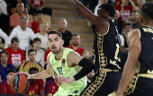 Basketball EuroLeague play-off - AS Monaco vs Barcelona