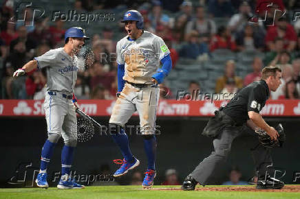 MLB: Toronto Blue Jays at Los Angeles Angels