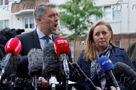 BBC team outside the High Court, in Dublin