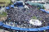 Democratic Party presidential candidate Lee Jae-myung campaigns in Daegu
